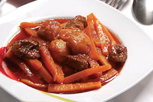 خورش هویج